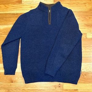 LL Bean XL Tall waterfowl sweater with wind stopper liner